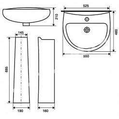 Керамин Пьедестал Гранд черный – фотография-2